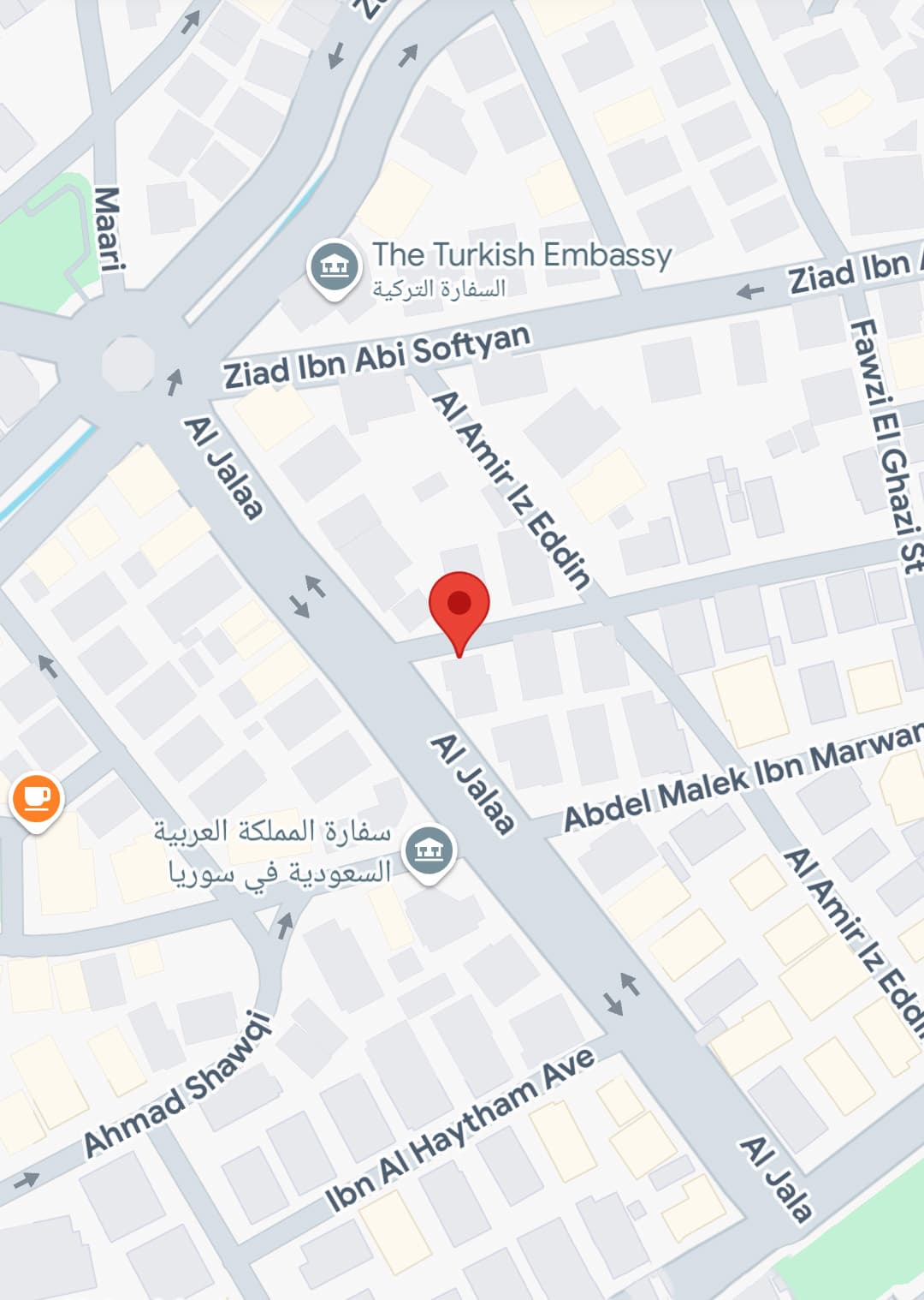 Map of our office location